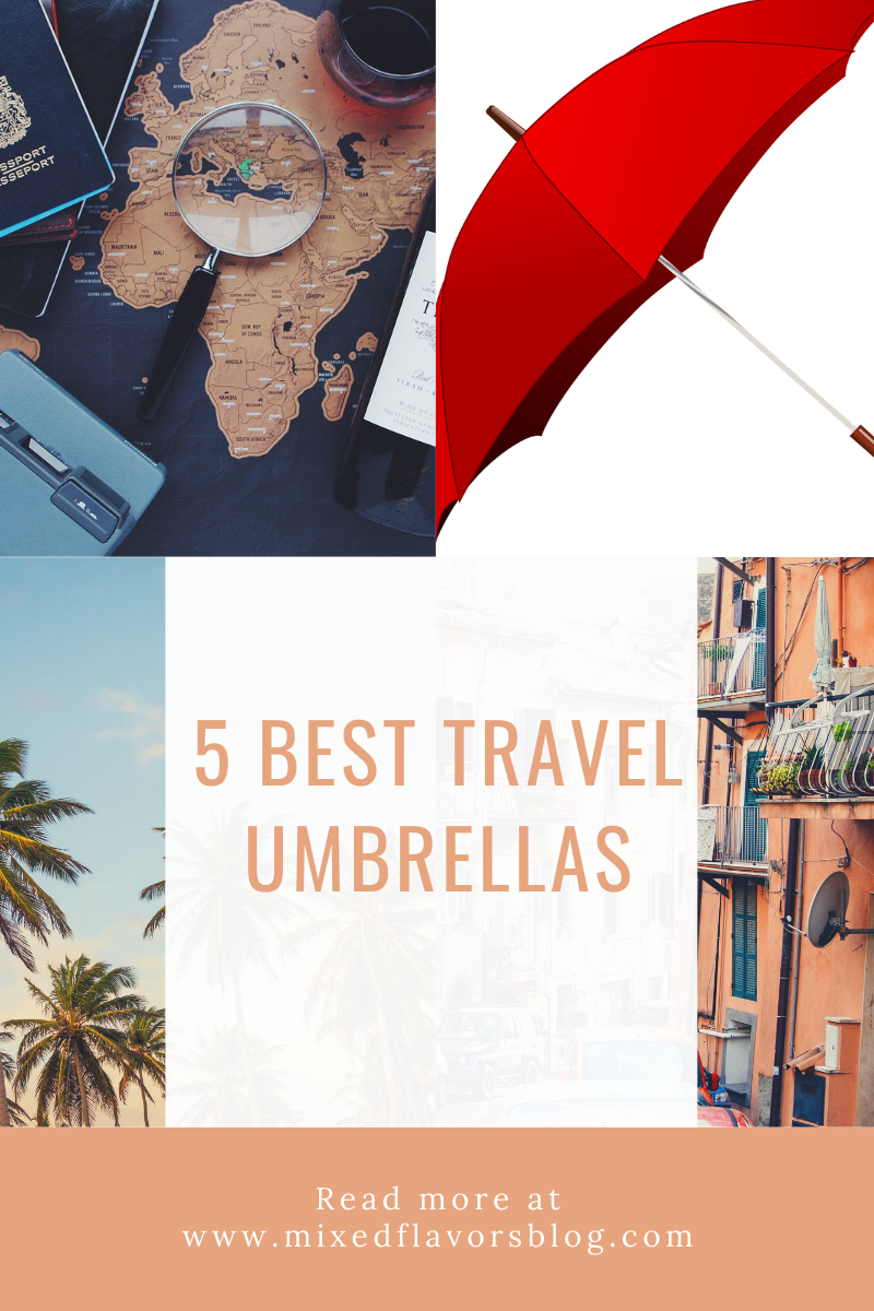 tiagogear windproof travel umbrella