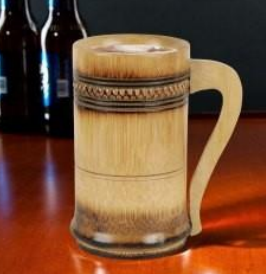 natural bamboo coffee mug