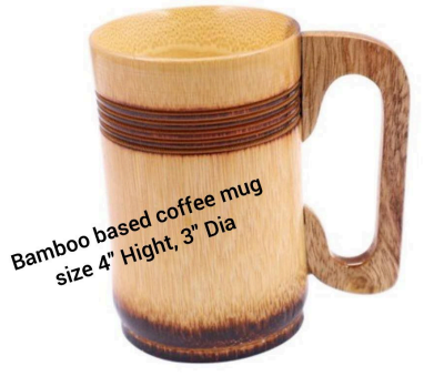 bamboo coffee mug