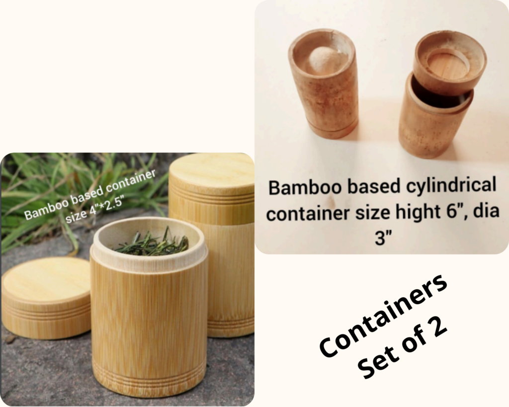 bamboo containers